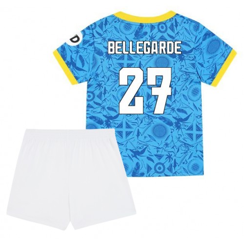 Maglia Calcio Wolves Jean-Ricner Bellegarde #27 Terza Divisa Bambino 2025-26 Manica Corta (+ pantaloncini)